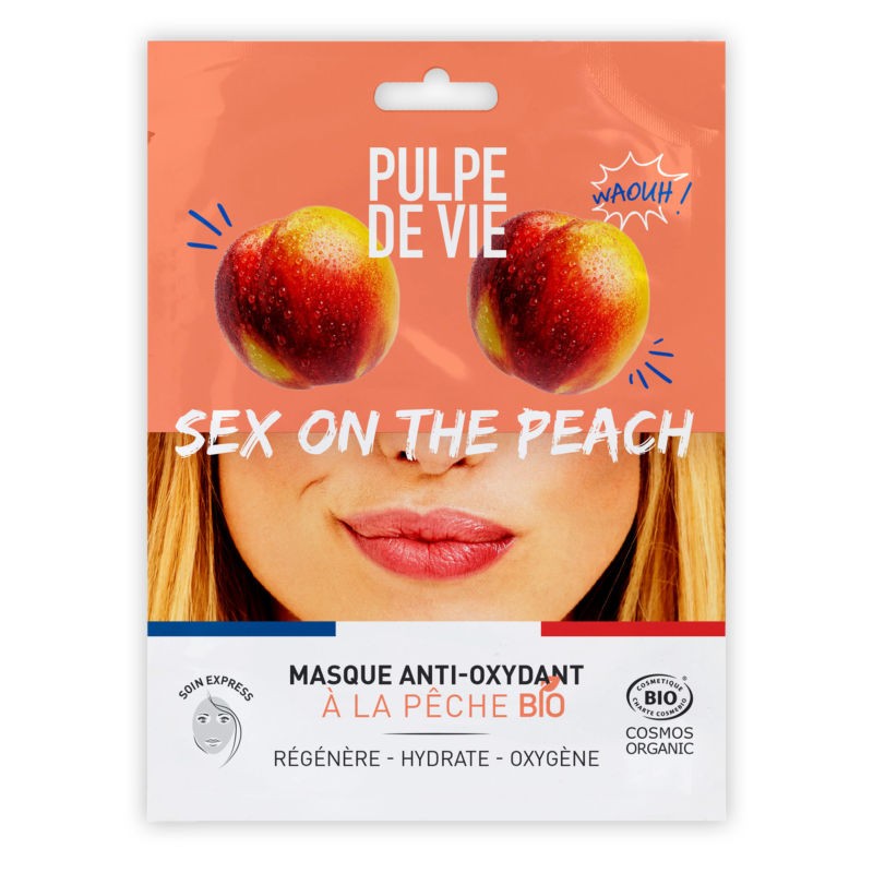 Тканинна маска Біо для обличчяSex on the peach
