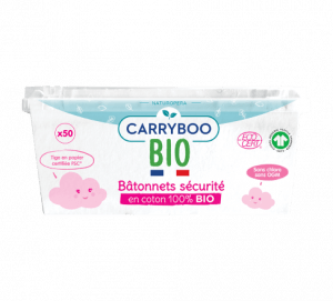 Безпечні ватні палички 100% органічна бавовна